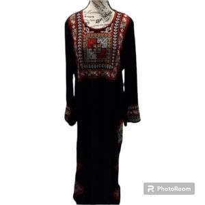 Vintage Long Dress Abaya